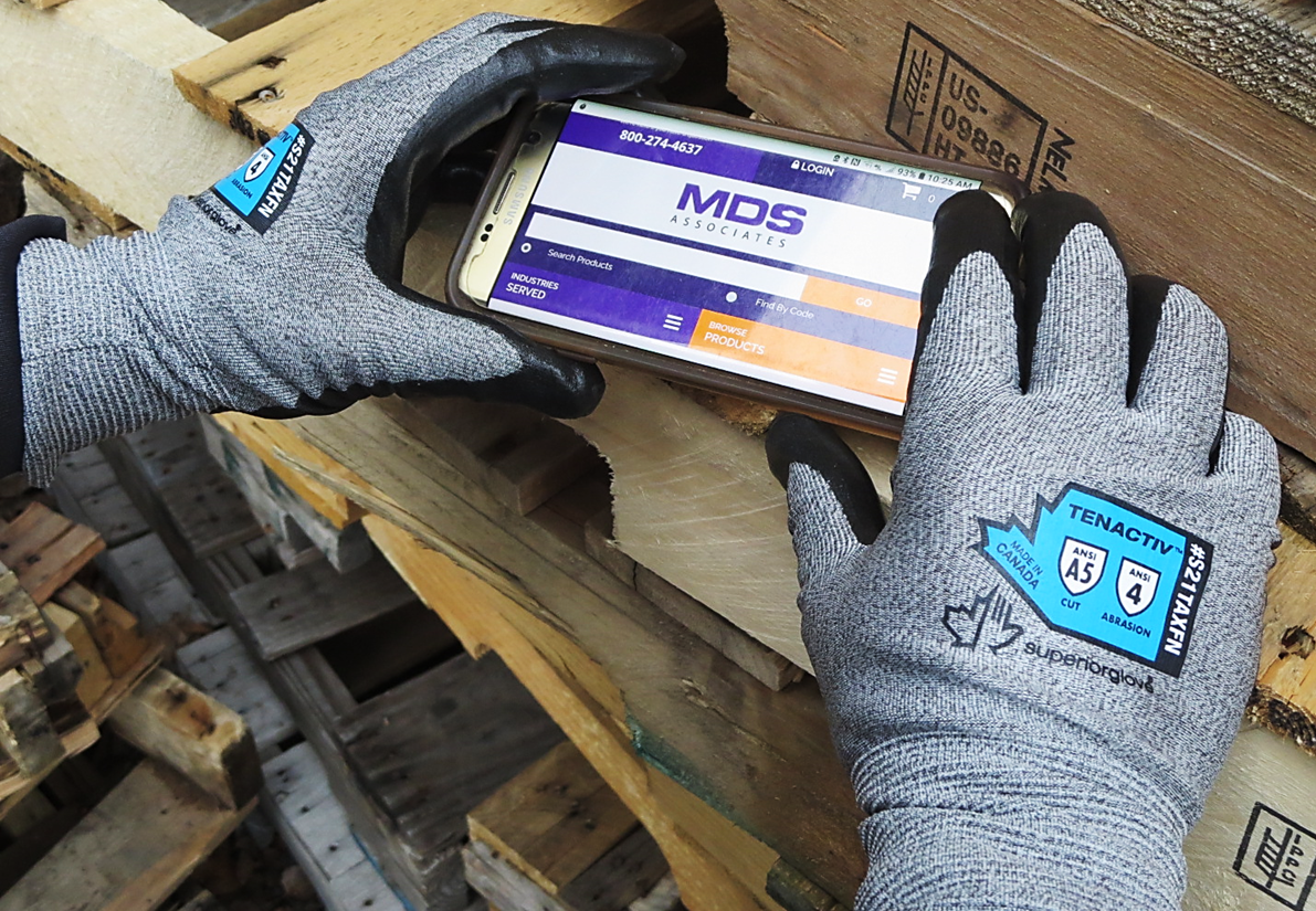 S21TAXFN Superior Glove® TenActiv™ Foam Nitrile Coated Gloves